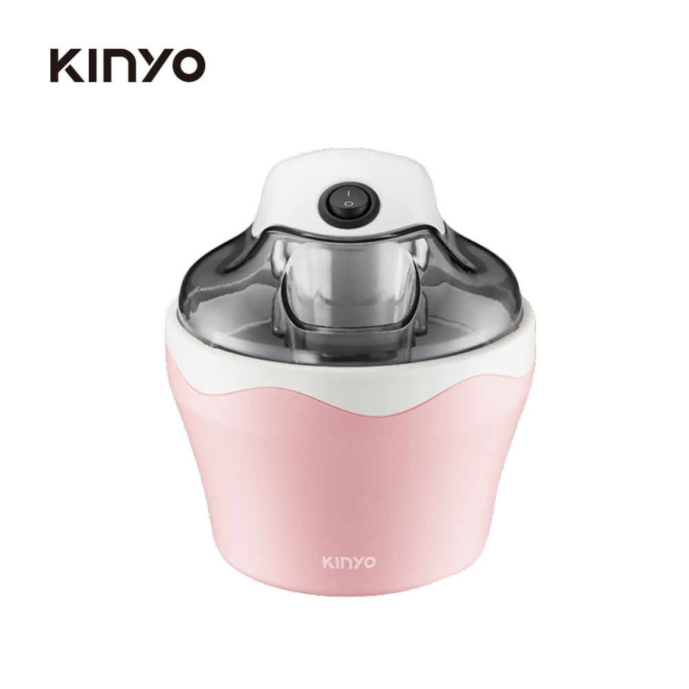 KINYO DIY自動冰淇淋機(草莓粉)