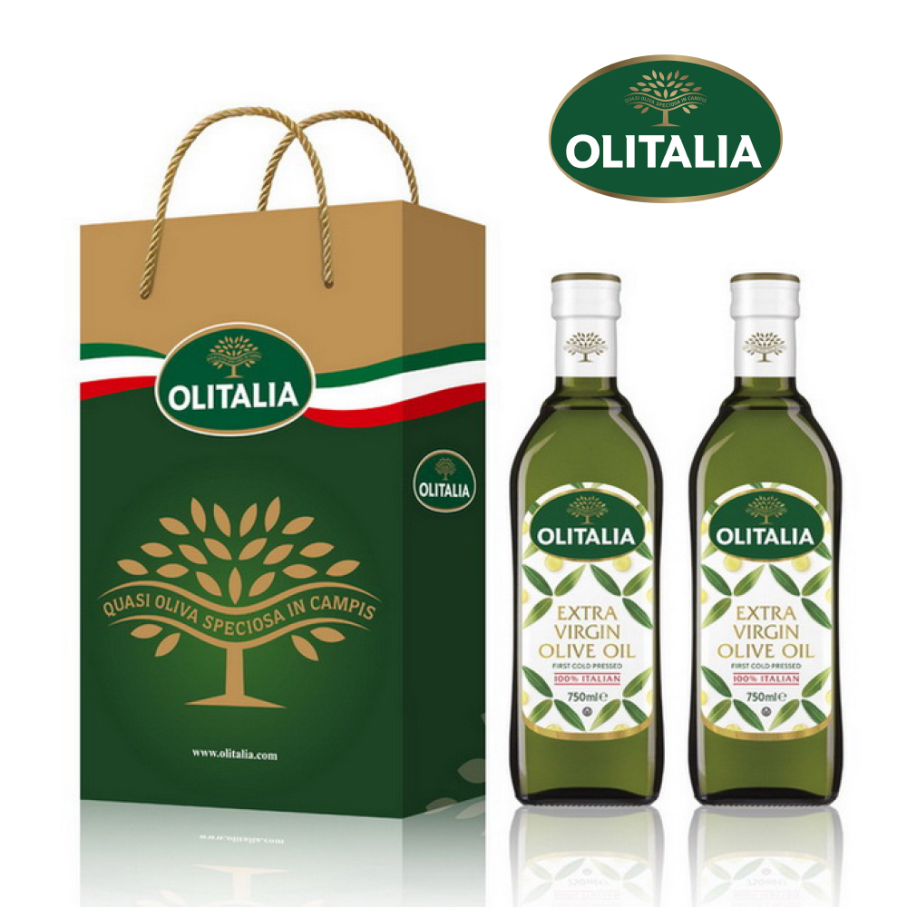 奧利塔特級初榨橄欖油禮盒組(750mlx2瓶)