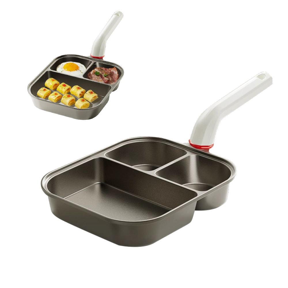 鈦晶陶瓷三合一不沾煎鍋