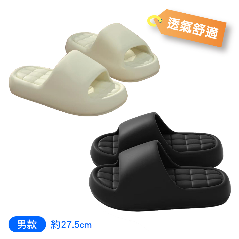 柔軟舒適防滑拖鞋(男)