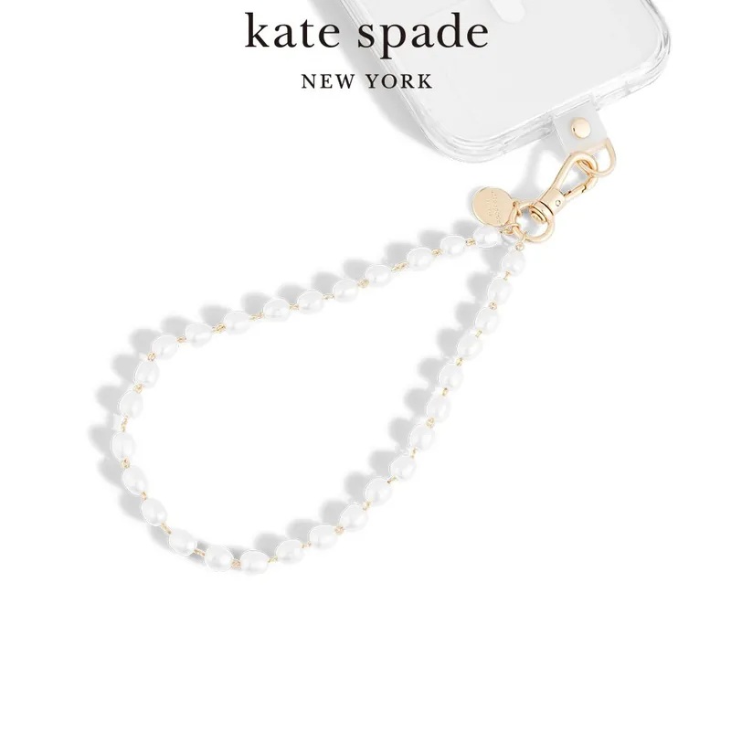 kate spade 手機掛鍊(海洋珍珠)