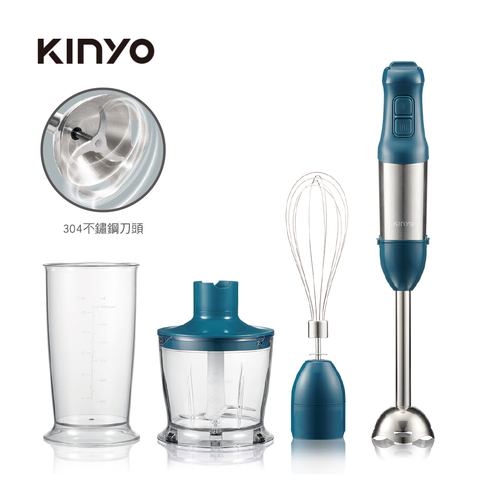 KINYO 八段變速電動調理棒4件組