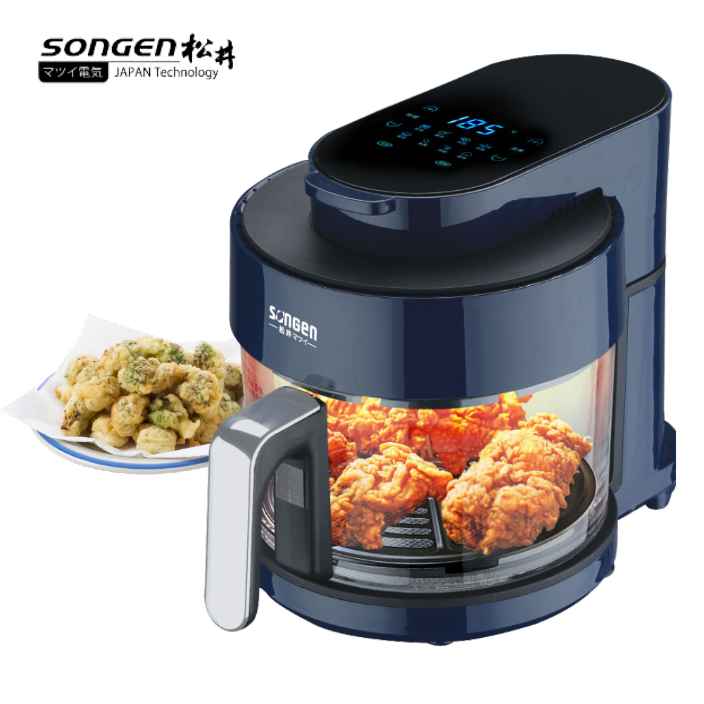 SONGEN松井 3D熱旋晶鑽氣炸鍋(3L)